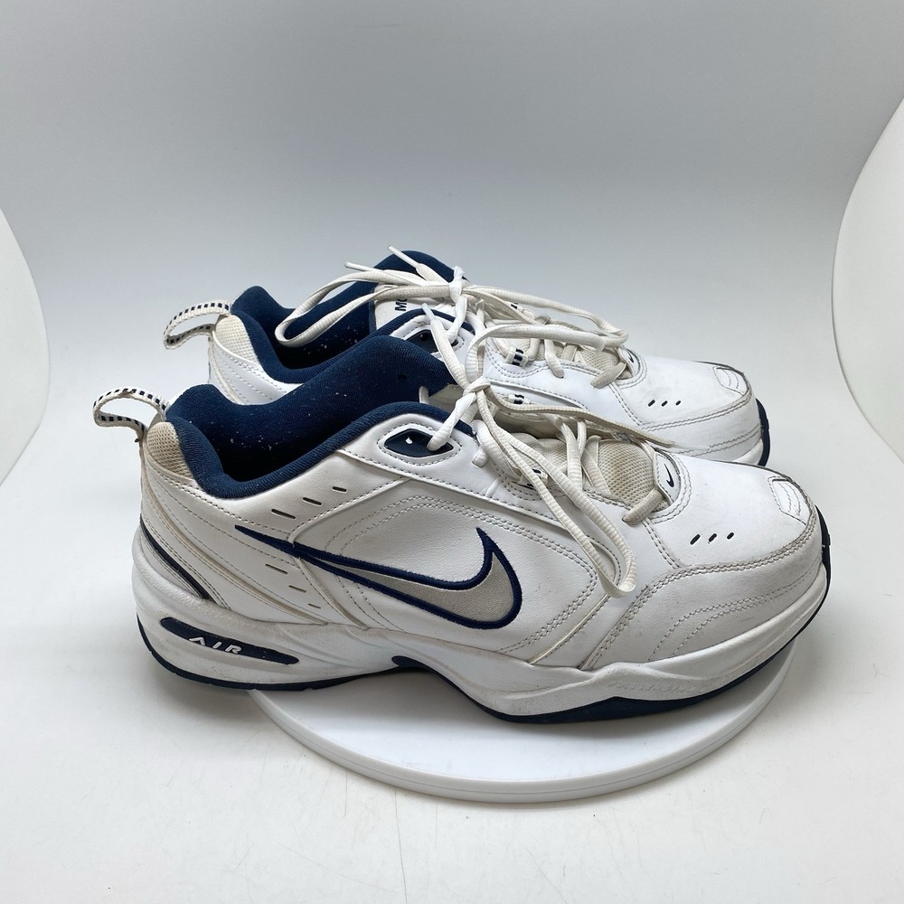 Nike Sneakers Mens 11 W Air Monarch IV 416355-102 White Casual Athletic Shoes